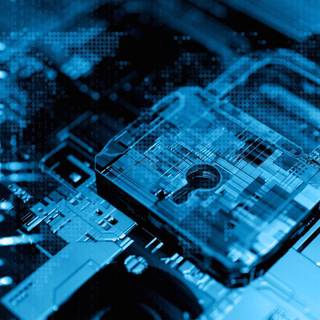 Hacker style wallpaper