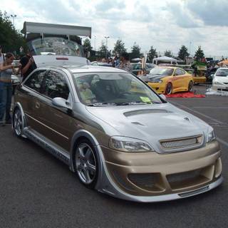 Opel Astra G Bertone tuning desktop wallpaper