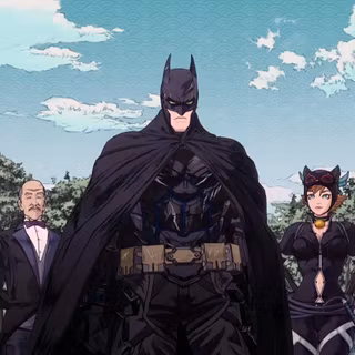 Superhero capes wallpaper