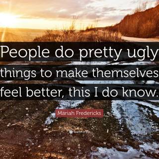 Ulgy people wallpaper