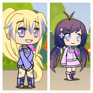 Valentine Gacha Life wallpaper