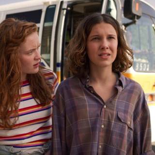 Eleven and Max wallpaper