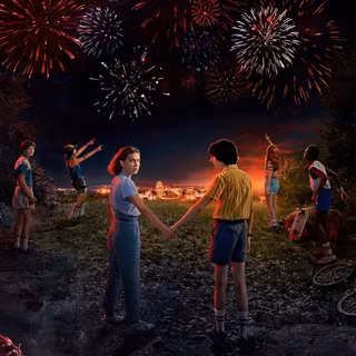 Eleven and Max wallpaper