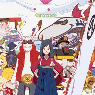 Summer love anime wallpaper