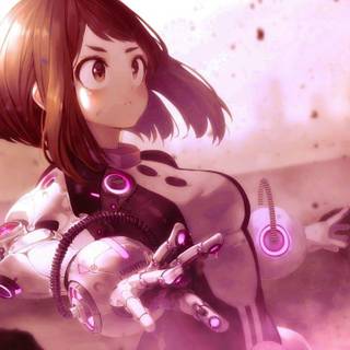 Uraraka aesthetic wallpaper