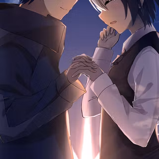 Anime couples romance wallpaper