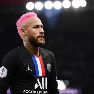 Neymar pink hair wallpaper