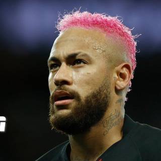 Neymar pink hair wallpaper