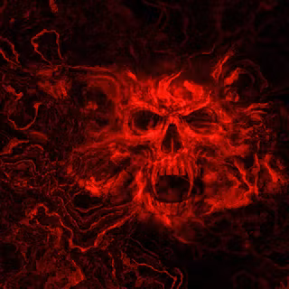 Evil skull desktop wallpaper