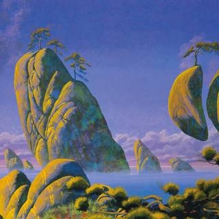 Surreal landscape wallpaper