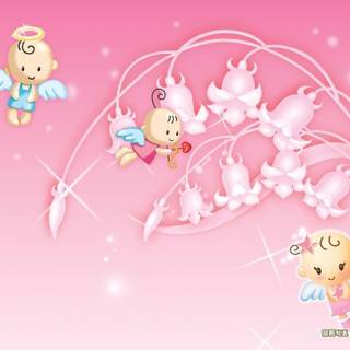 Valentines Day kids wallpaper