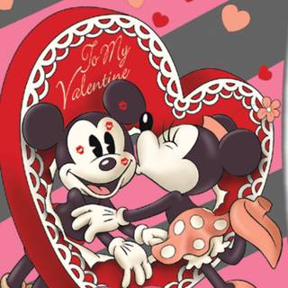 Mickey Mouse Valentine's Day wallpaper
