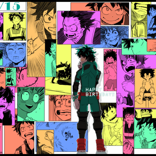 BNHA computer aesthetic wallpaper