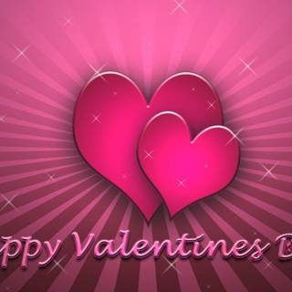 Pink Valentines Day wallpaper