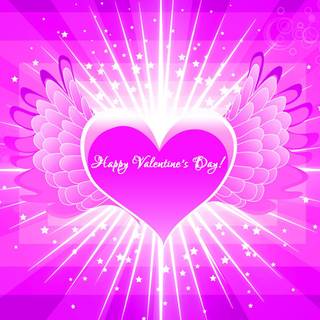 Pink Valentines Day wallpaper