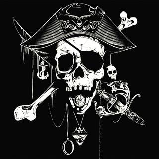 Pirate skeleton wallpaper
