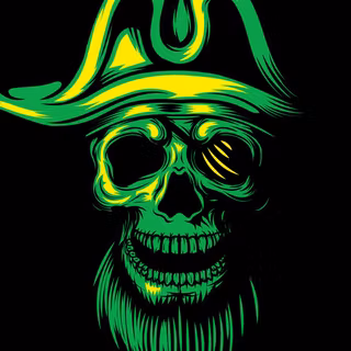 Pirate skeleton wallpaper