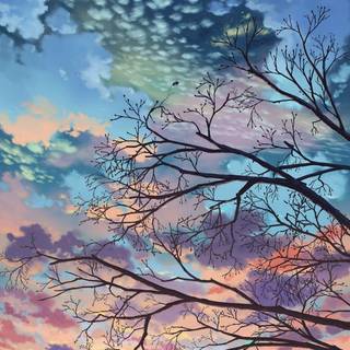 Anime aesthetic 4k wallpaper