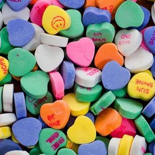 Valentine's candy wallpaper