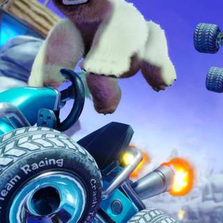 Crash Bandicoot iPhone wallpaper