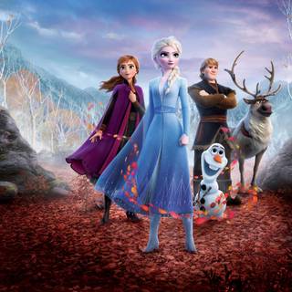 Frozen 2 desktop wallpaper