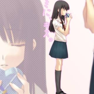 Valentine girl 4k wallpaper