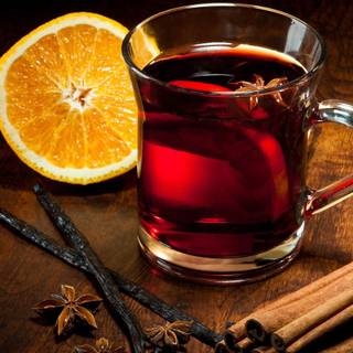 Wine winter wallpaper