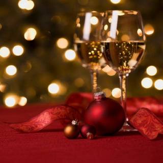 Wine winter wallpaper