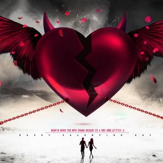 Happy Valentine HD wallpaper