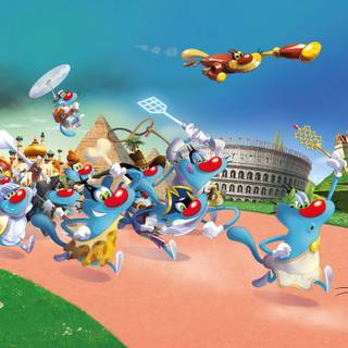 Oggy 2560x1440 wallpaper