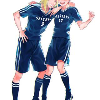 Anime soccer player HD wallpaper