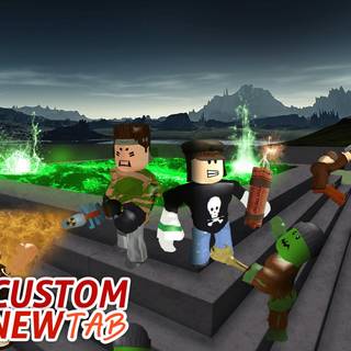 Cute boys Roblox wallpaper