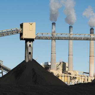 Coal oil gas wallpaper