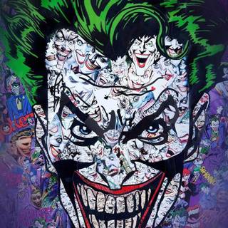 Old school Joker wallpaper