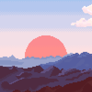 Aesthetic pixel wallpaper