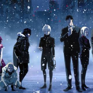 Tokyo Ghoul aesthetic HD wallpaper
