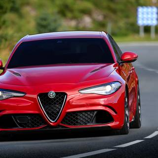 Alfa Romeo Giulia desktop wallpaper