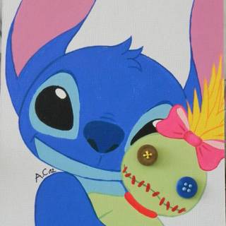 Stitch and Toothless wallpaper