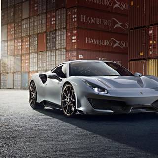 Ferrari Pista wallpaper