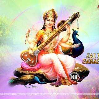 Saraswathi wallpaper