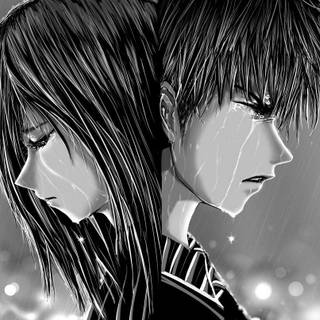 Boy cry anime wallpaper