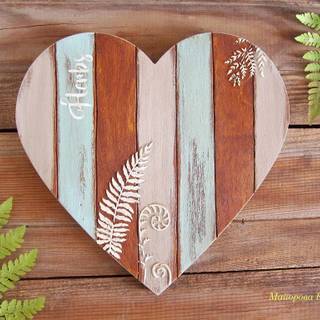 Rustic Valentines Day wallpaper