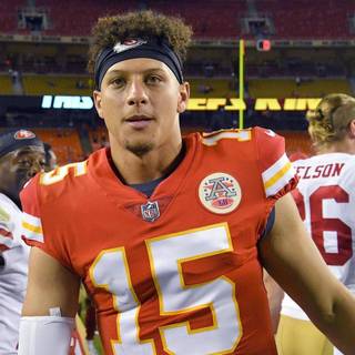 Patrick Mahomes computer wallpaper