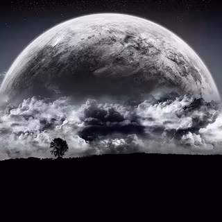 Fantasy moon wallpaper