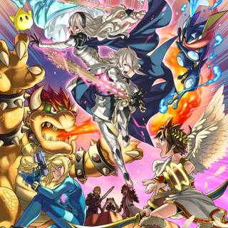 Smash Bros Android wallpaper