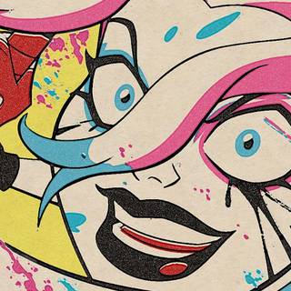 Harley Quinn Fortnite outfit wallpaper