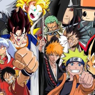 Anime main characters wallpaper