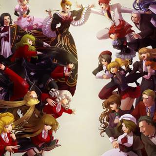 Anime main characters wallpaper