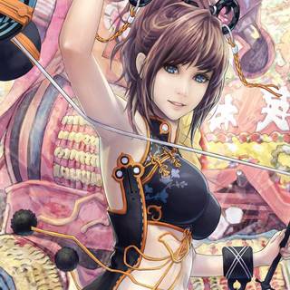 Beautiful chinese anime girl wallpaper