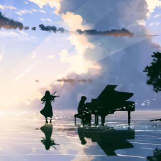 Kaori Miyazono HD iPhone wallpaper